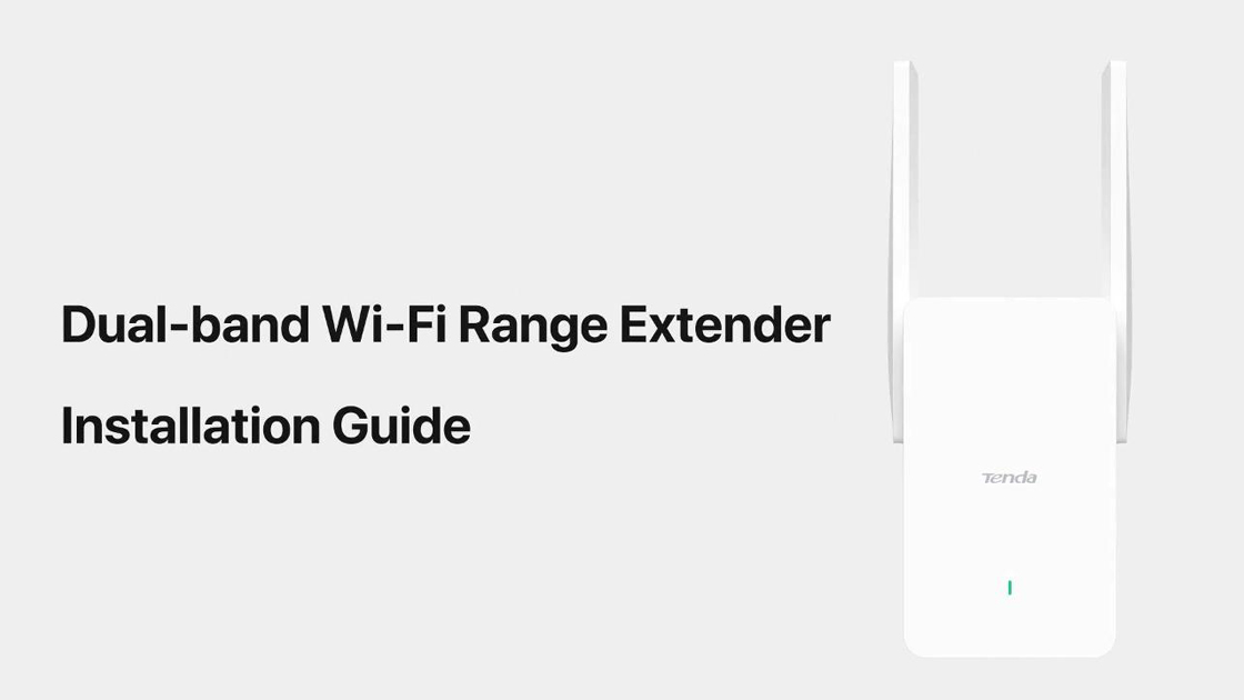 A23V2.0 Dual-band Wi-Fi Range Extender Intallation Guide