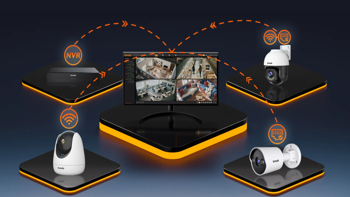 腾达家用摄像头如何设置报警录像和全天录像