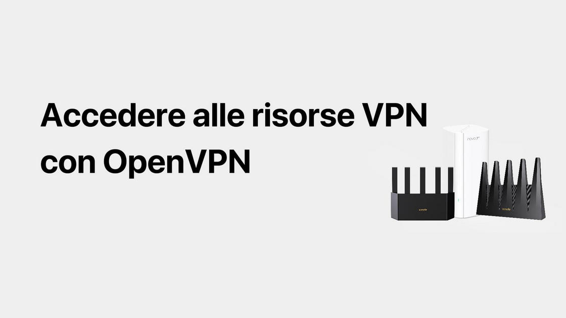 Accedere alle risorse VPN con OpenVPN