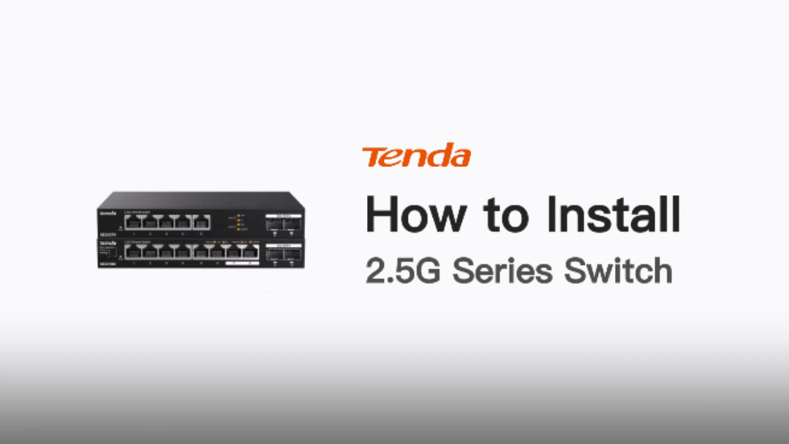 How to Install  2.5G Switch