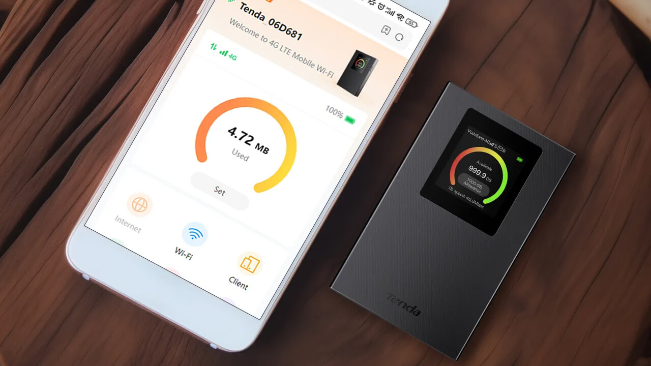 4G185 4G LTE Mobile Wi-Fi - Tenda Global