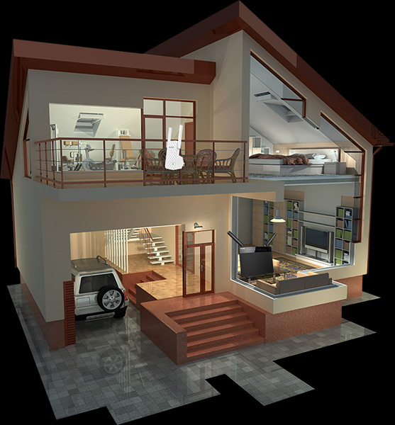 a951 - Tenda A9 Wireless N300 Universal Range Extender