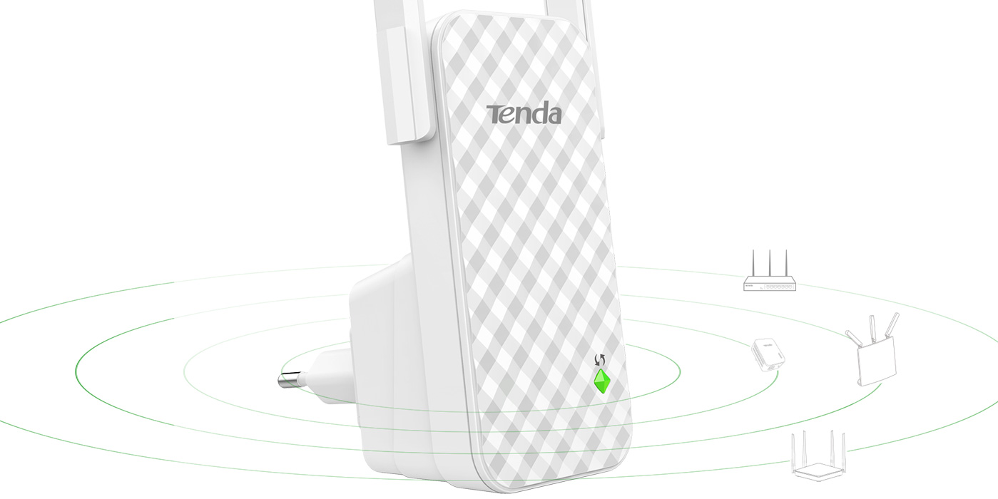 a981 - Tenda A9 Wireless N300 Universal Range Extender