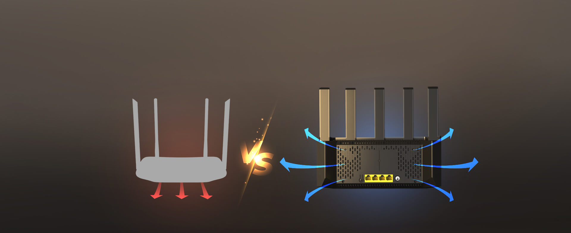 bg5 1920 - Tenda Router Tx2L Pro Ax1500 2.4 &amp; 5Ghz 5 Antennas Gigabit Wi-Fi 6