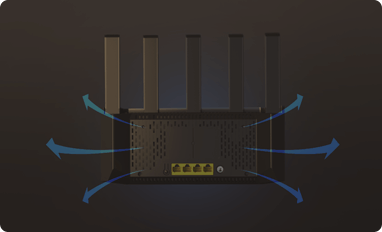 p2 3 - Tenda Router Tx2L Pro Ax1500 2.4 &amp; 5Ghz 5 Antennas Gigabit Wi-Fi 6