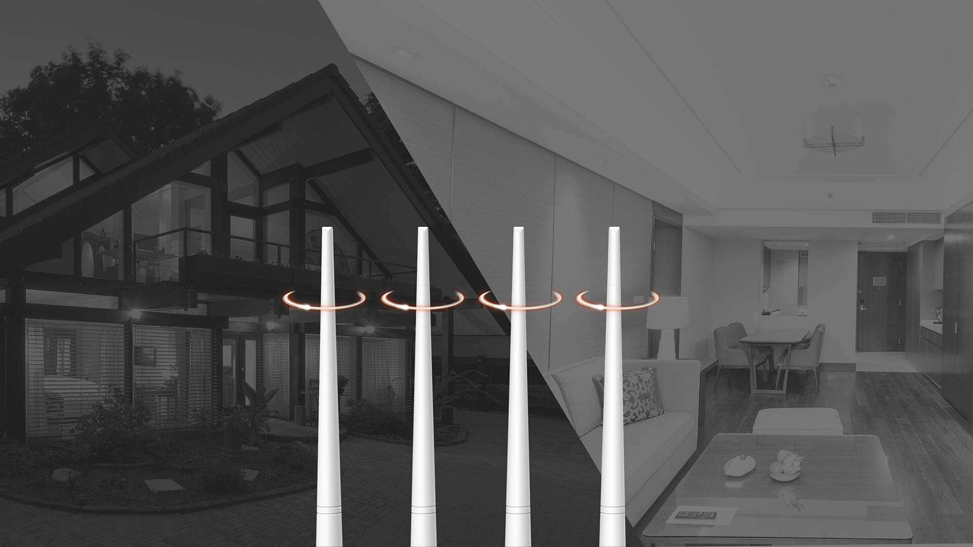 2 - Tenda Router F6 N300 2.4Ghz 4 Antennas