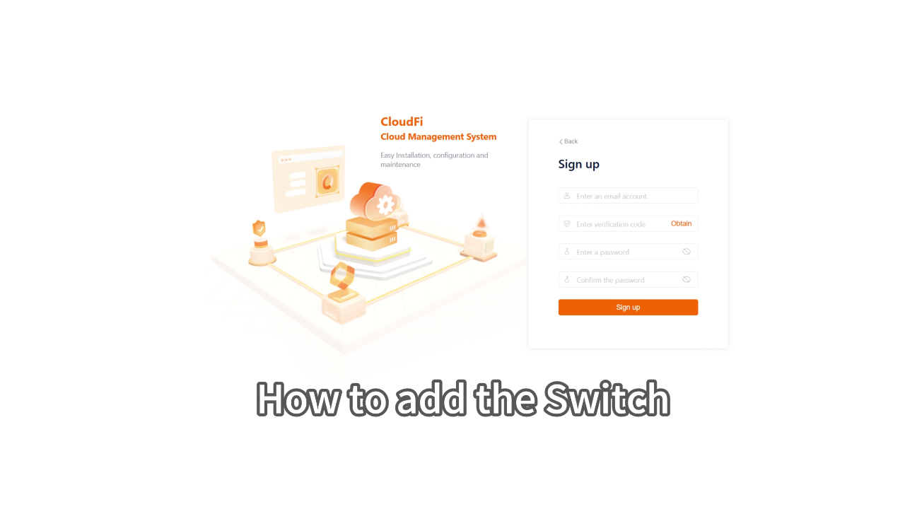 How to add the Switch?