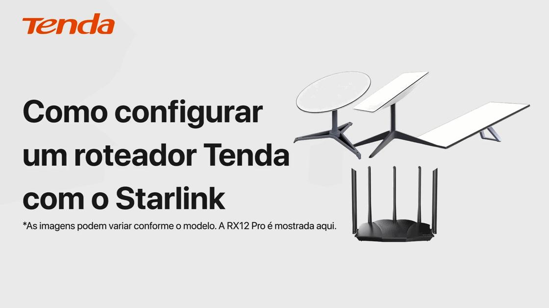 How to set up a Tenda router with Starlink-Port. (Amér.Lat.)